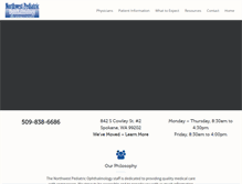 Tablet Screenshot of nwpospokane.com